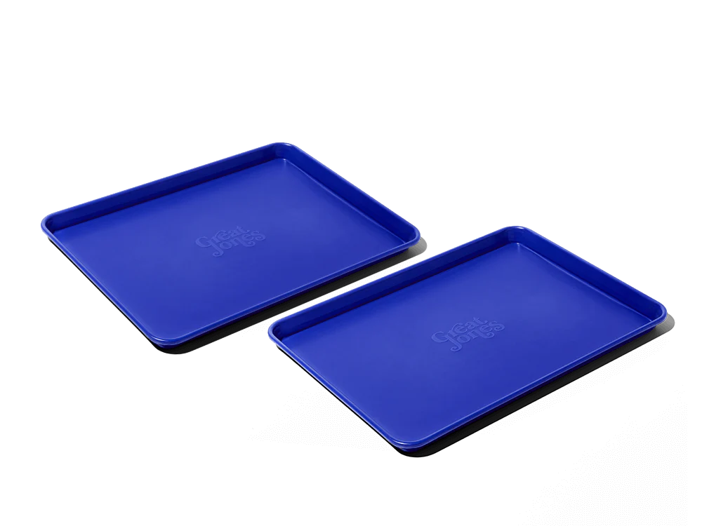 Little Sheet Duo - Raspberry/blueberry
