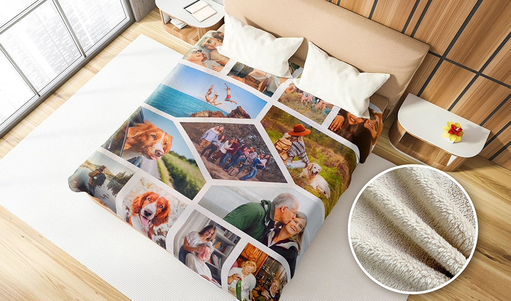 Photo Blankets: Custom Birthday Gifts For Him