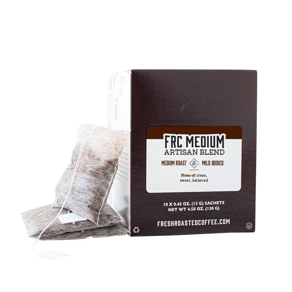 Frc Medium Roast Blend - Sachet Singles - 10 Single-serve Sachets