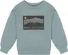 Animated Print French Terry Sweatshirt - Little Boy