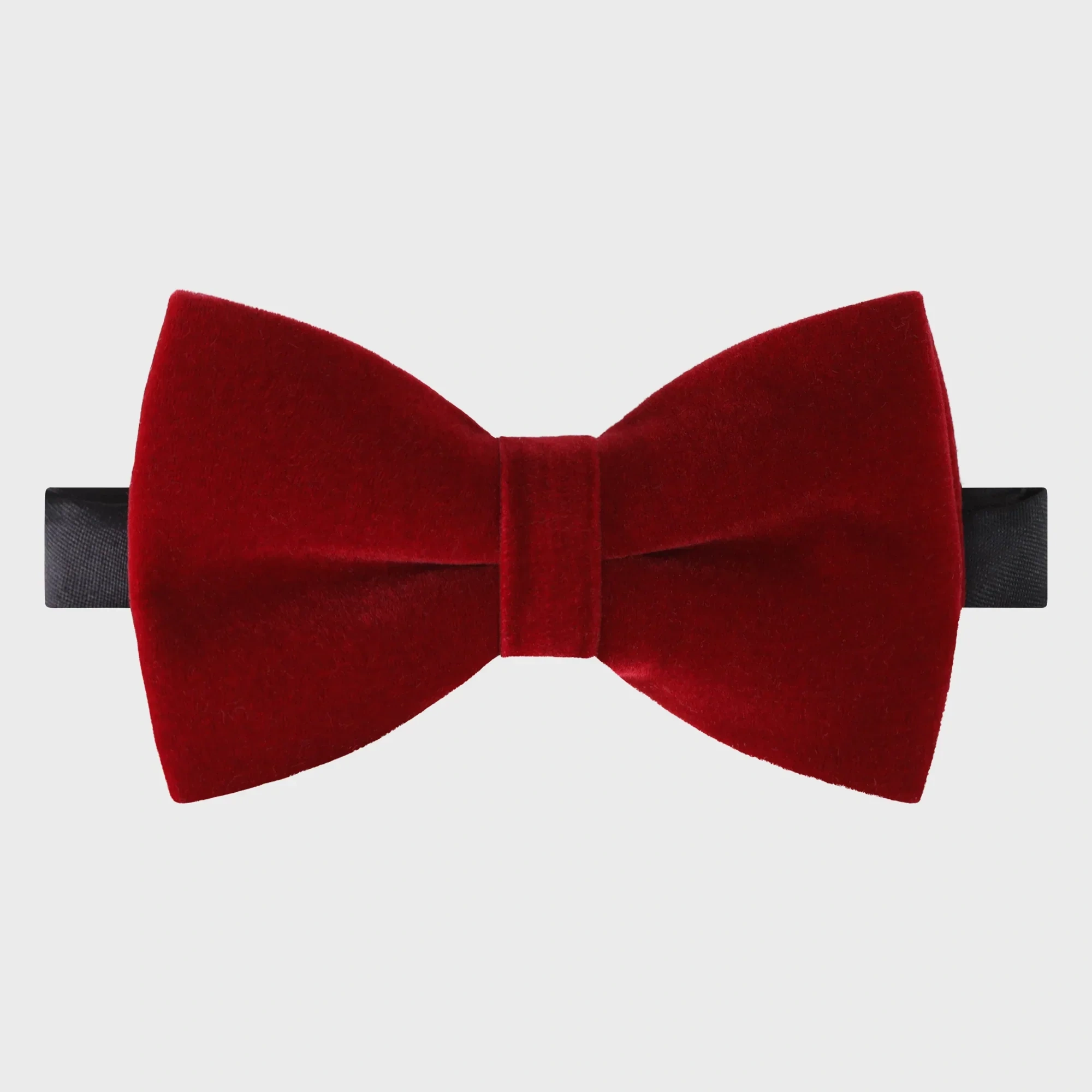Dusk Velvet Bow Tie - Wine