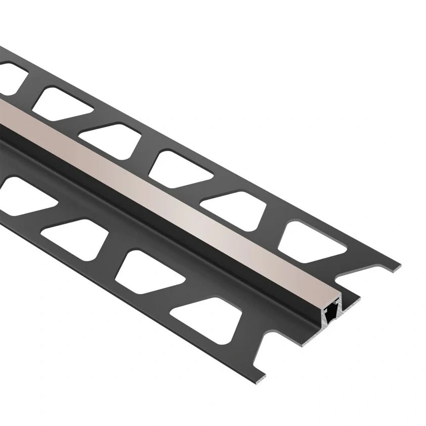 Schluter Systems Dilex-bwb 0.25-in W X 98.5-in L Stone Grey Pvc Tile Edge Trim Bwb60sg
