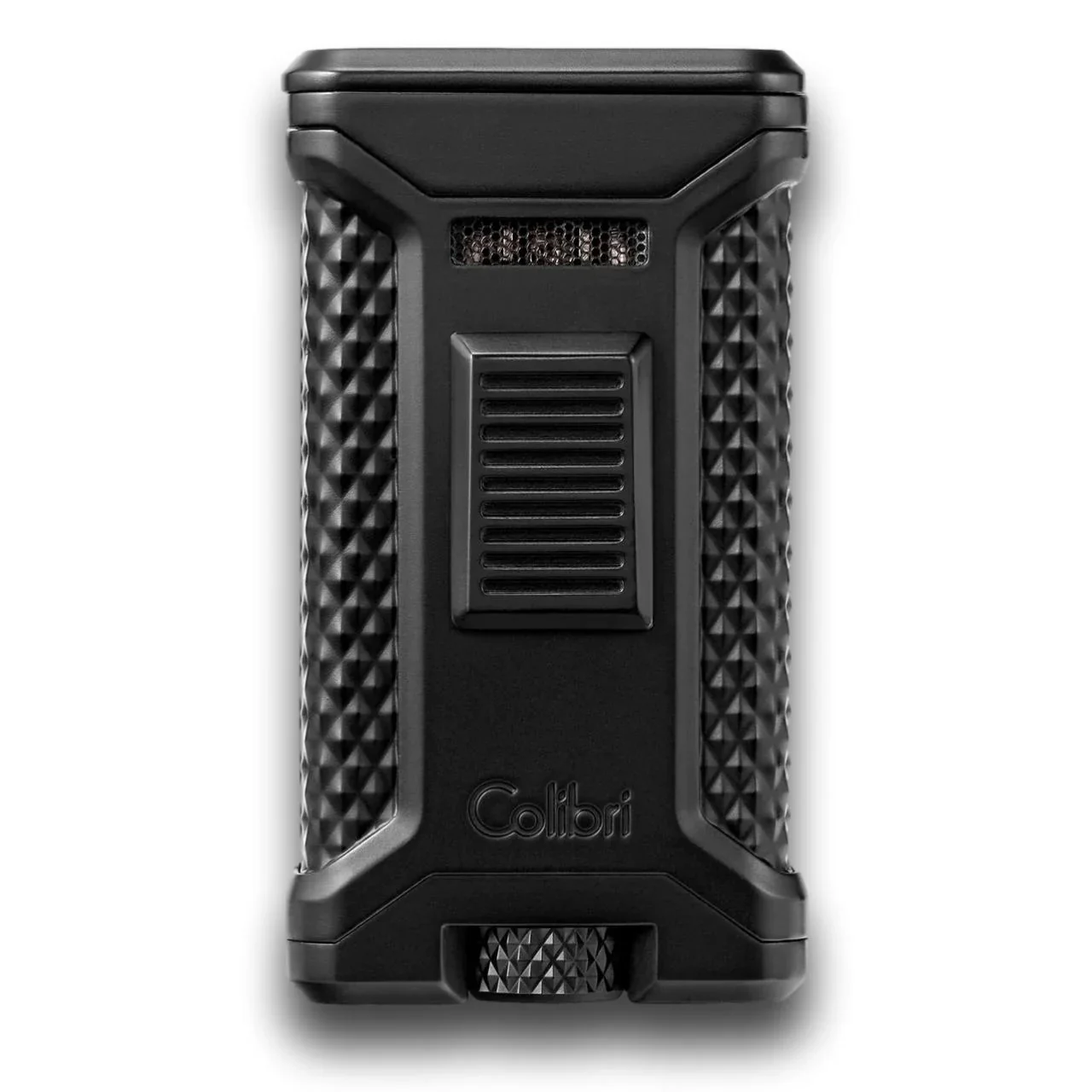 Colibri Ascari Torch Flame Triple Jet Cigar Lighter - Black