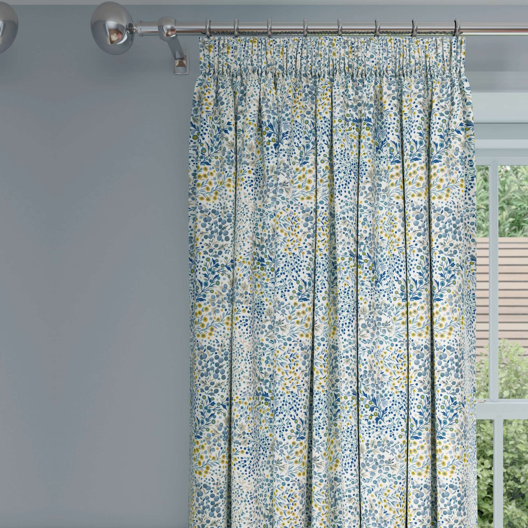 John Lewis Caravelle Pair Blackout Lined Multiway (slot Top, Hidden Tab, Pencil Pleat) Curtains, Multi, W167 X Drop 228cm