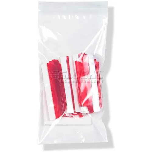 Clear Line Seal Top Reclosable Bags, 4"w X 8"l, 2 Mil, Clear, 1000/pack