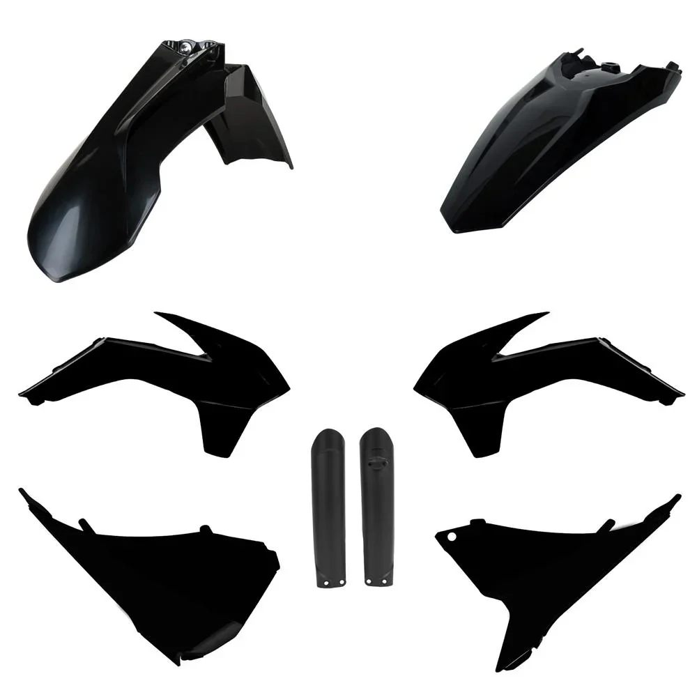 Polisport Enduro Plastics Kit Standard For Ktm Exc/exc-f 2016 Black