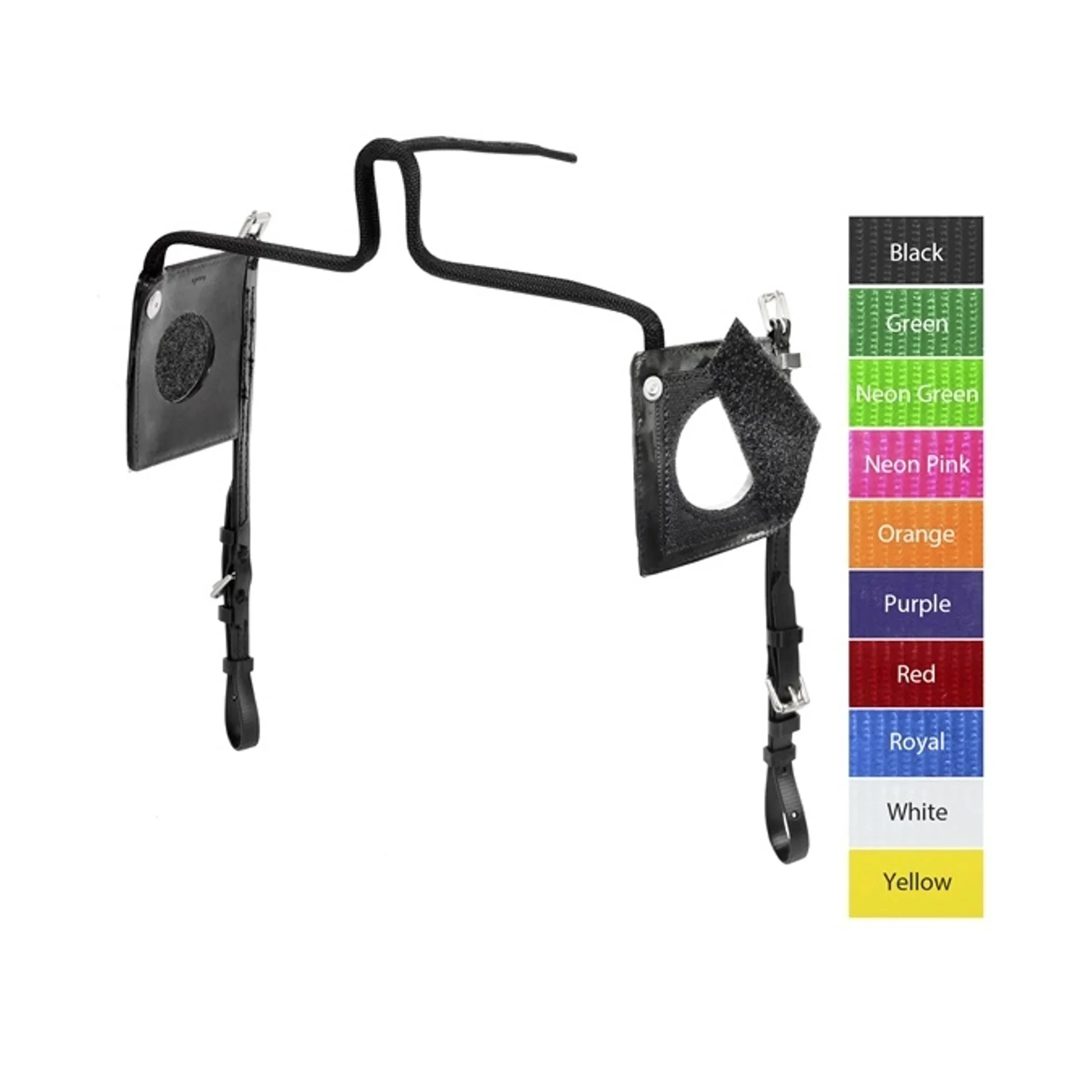 Feather-weight Open Eye Blind - Black