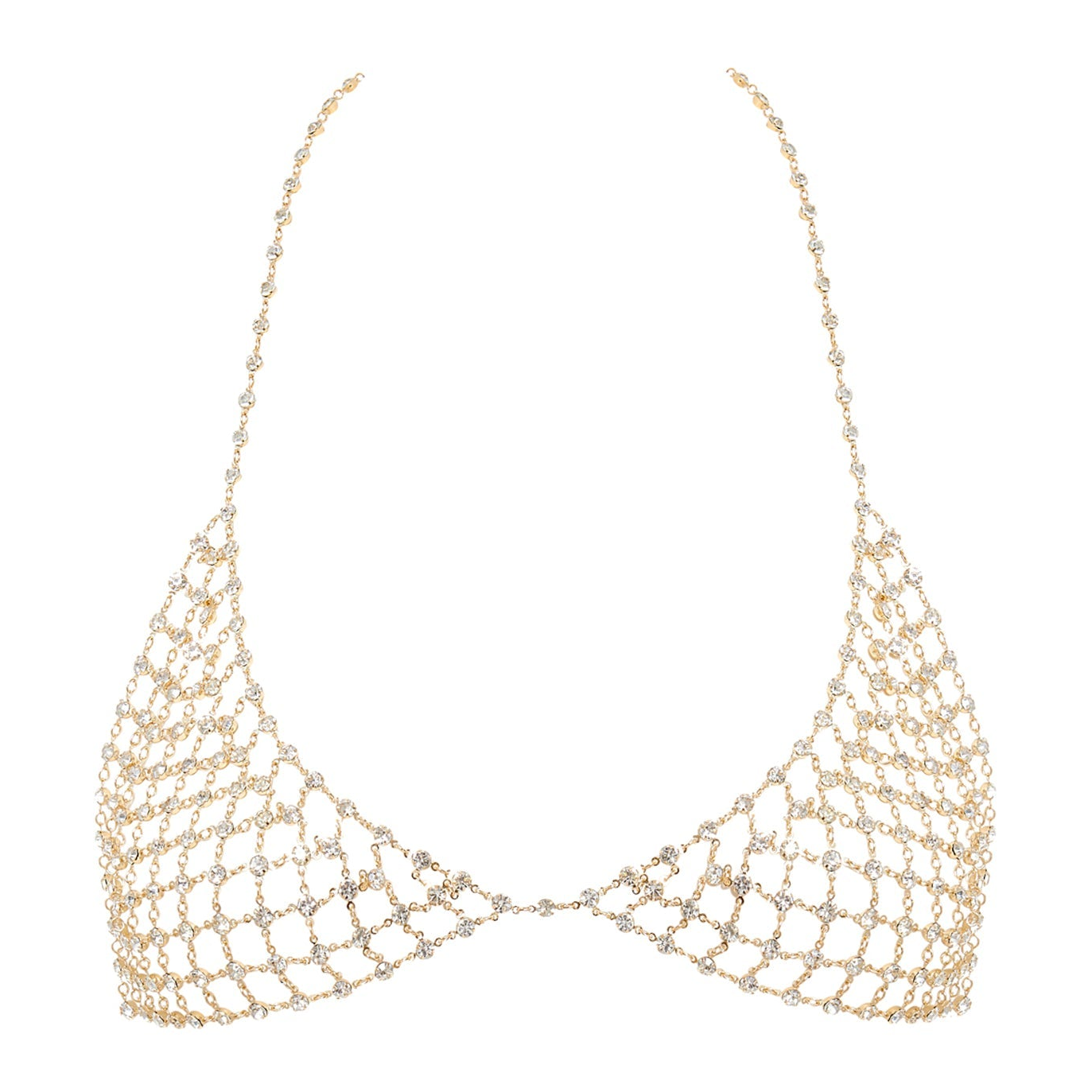 Marli Diamond Lattice Bra Gold - Xs/s
