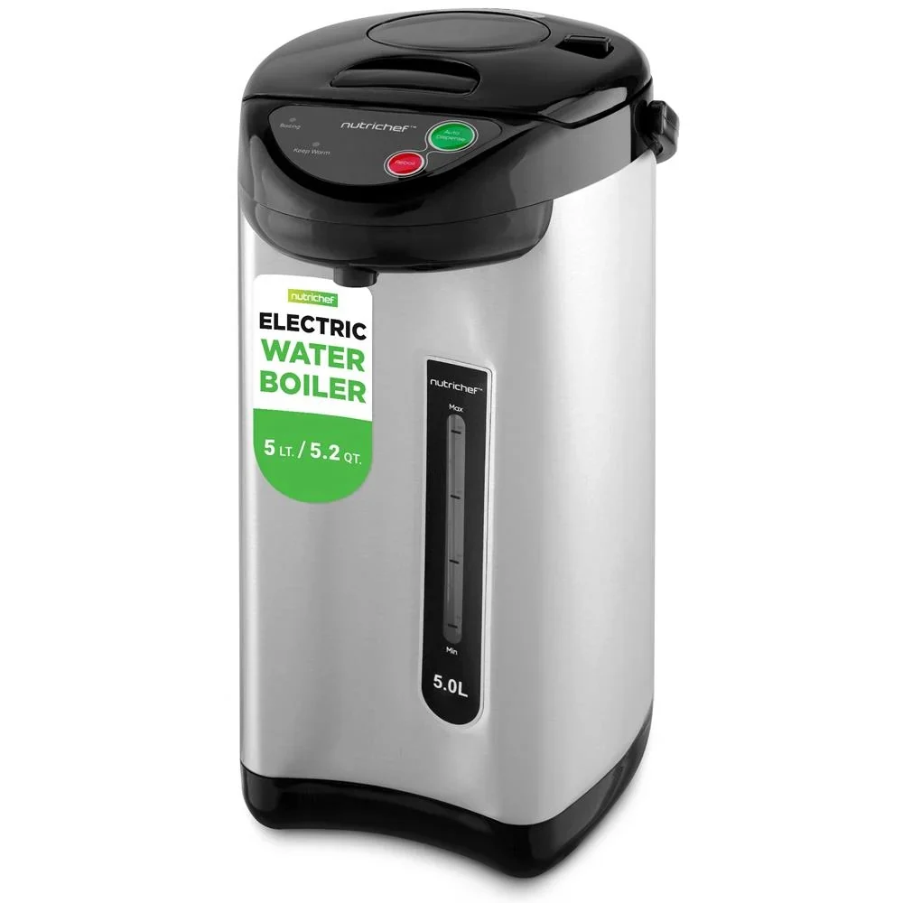5 Liter Electric Water Boiler & Warmer - Digital Hot Pot Water Kettle, With 5 Temperature Settings And Safety Lock