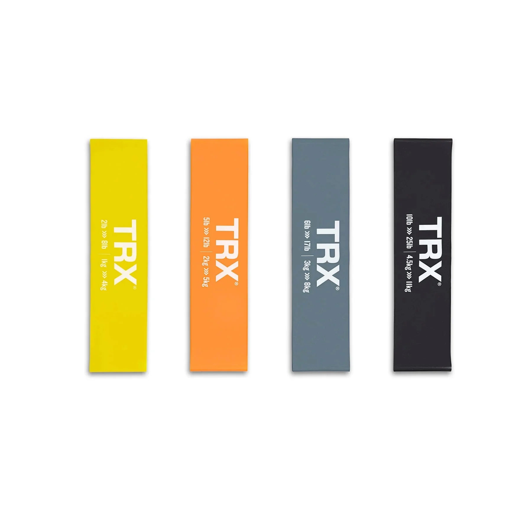 Trx Exercise Bands - 1-pack (4 Bands)