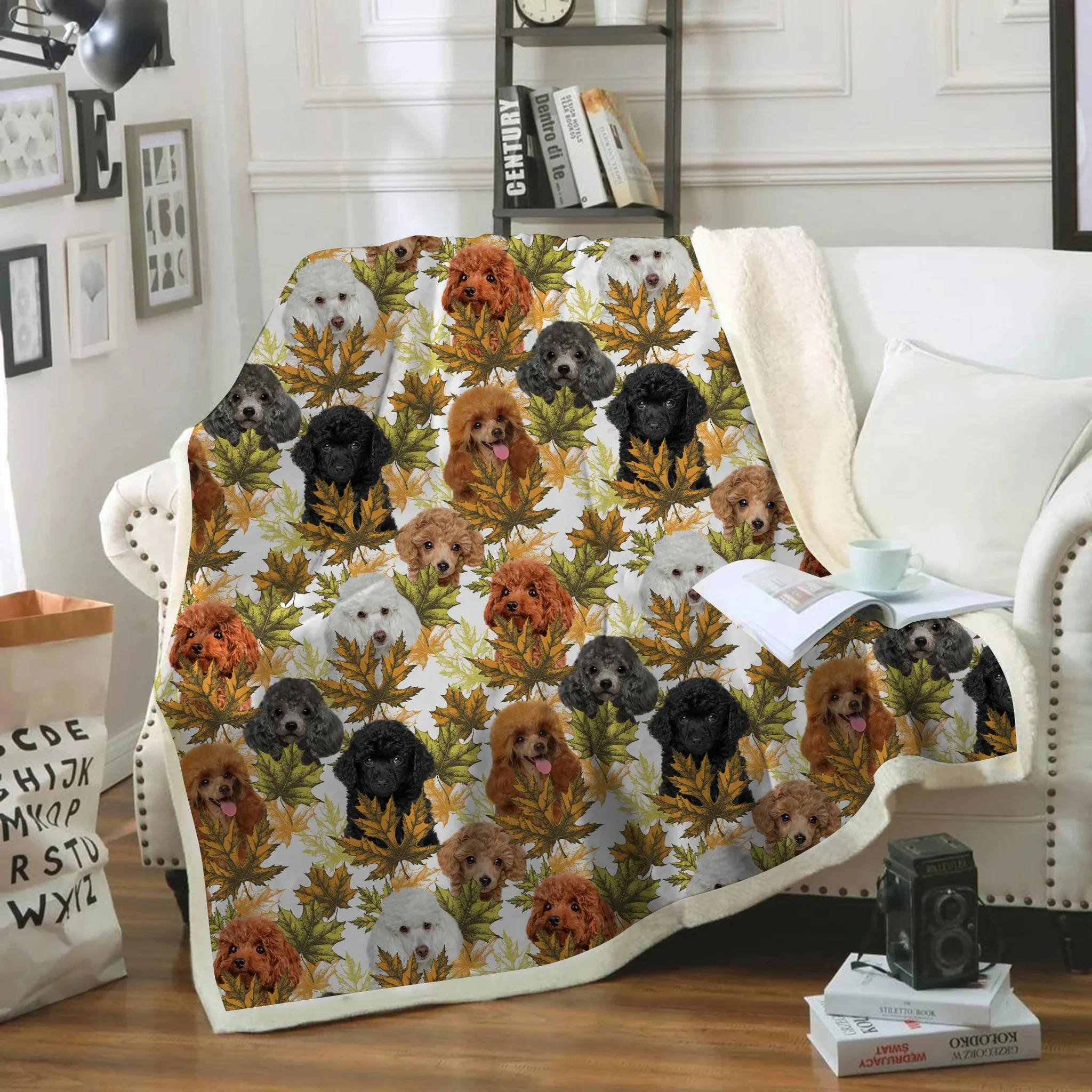 Fall-winter - Poodle Blanket V1