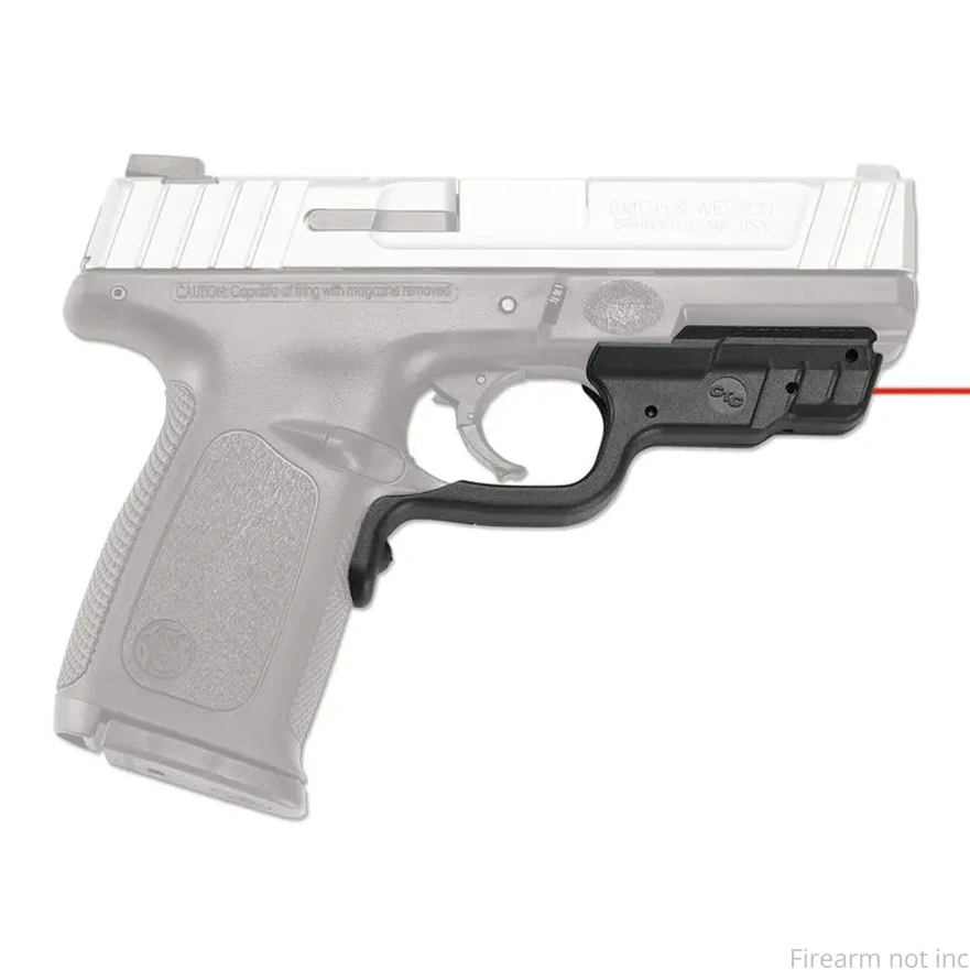 Crimson Trace Lg-457 Lasergrips S&w Sd & Sd Ve Red Laser Sight 01-7570-1