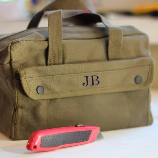Mr Fix It Personalized Tool Bag - Black/royal