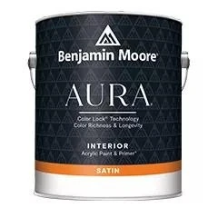 Aura Waterborne Interior Paint Satin Gallon Mesquite 501