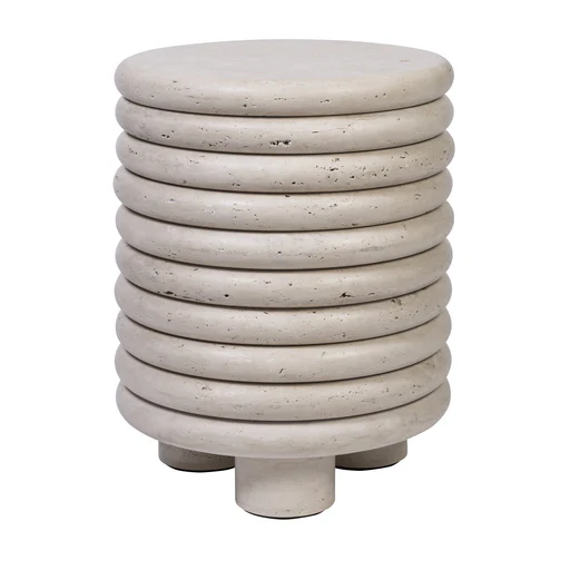 Scala Travertine Stool
