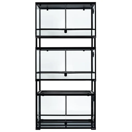 Repti Zoo 30'' X 18'' X 70'' Stackable Reptile Tank (3 Tanks Stacked)
