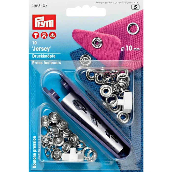 Jersey 10 Mm Silver With Tools 10pc