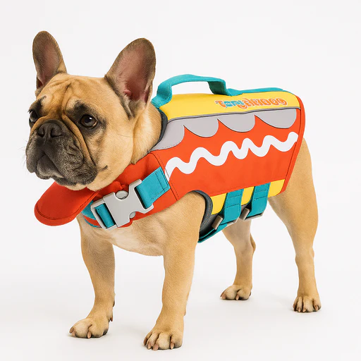 French Bulldog Float Jacket - Anti-choke Life Jacket With Handle