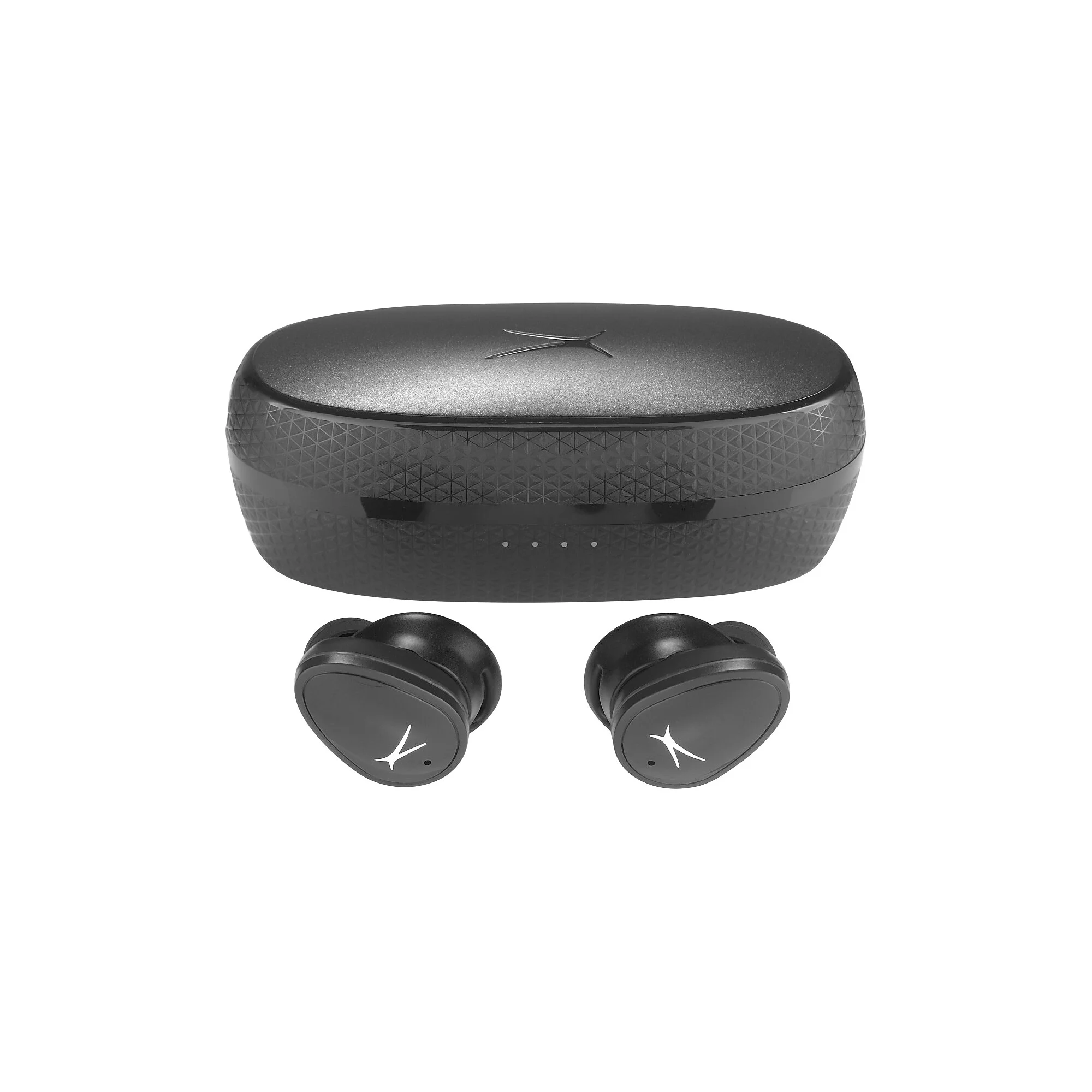Altec Lansing Nanobuds Sport 2.0 Wireless Ambient Sound Earbuds, Bluetooth, Black (mzx5201-blk-stk-6)