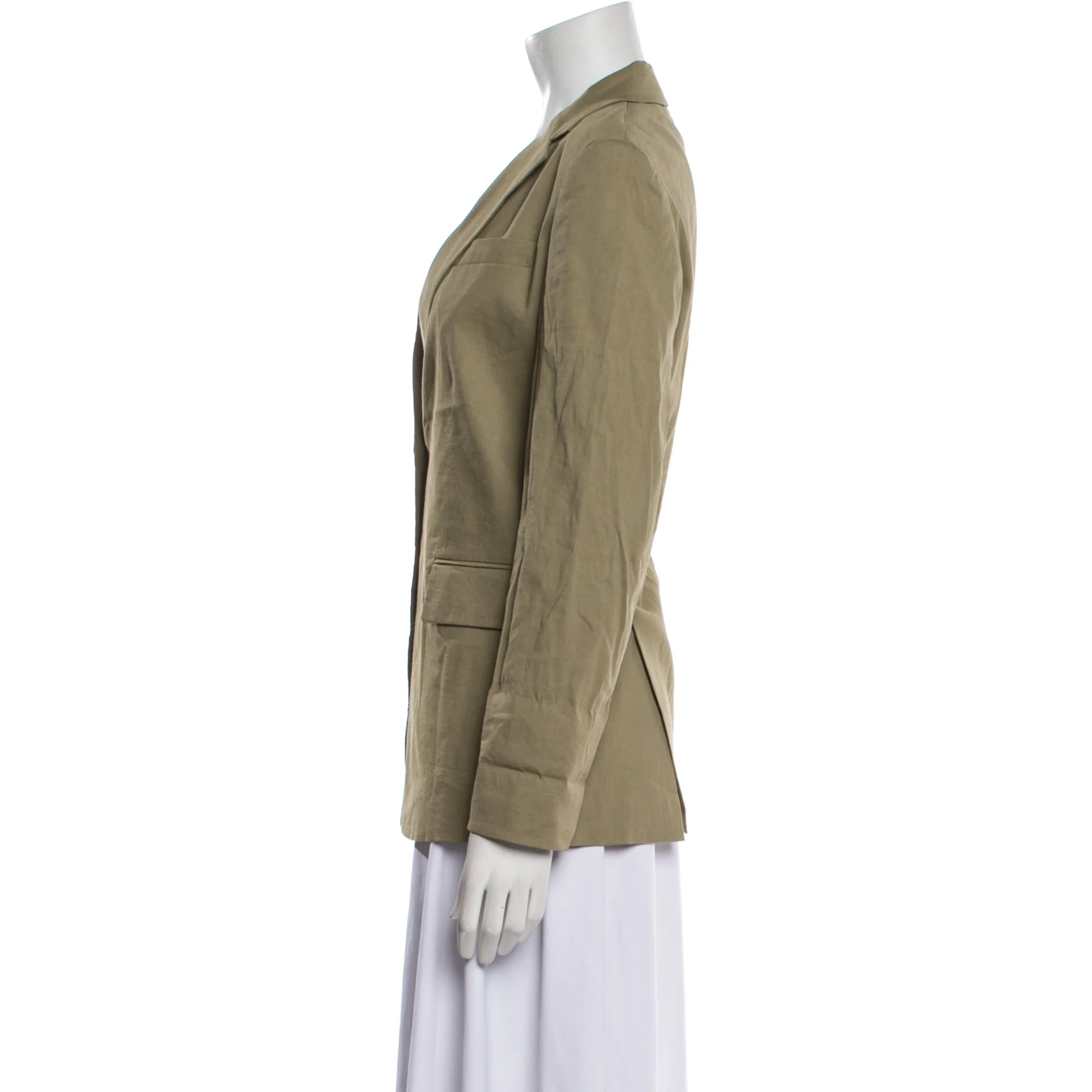 Theory Linen Blazer – Brown