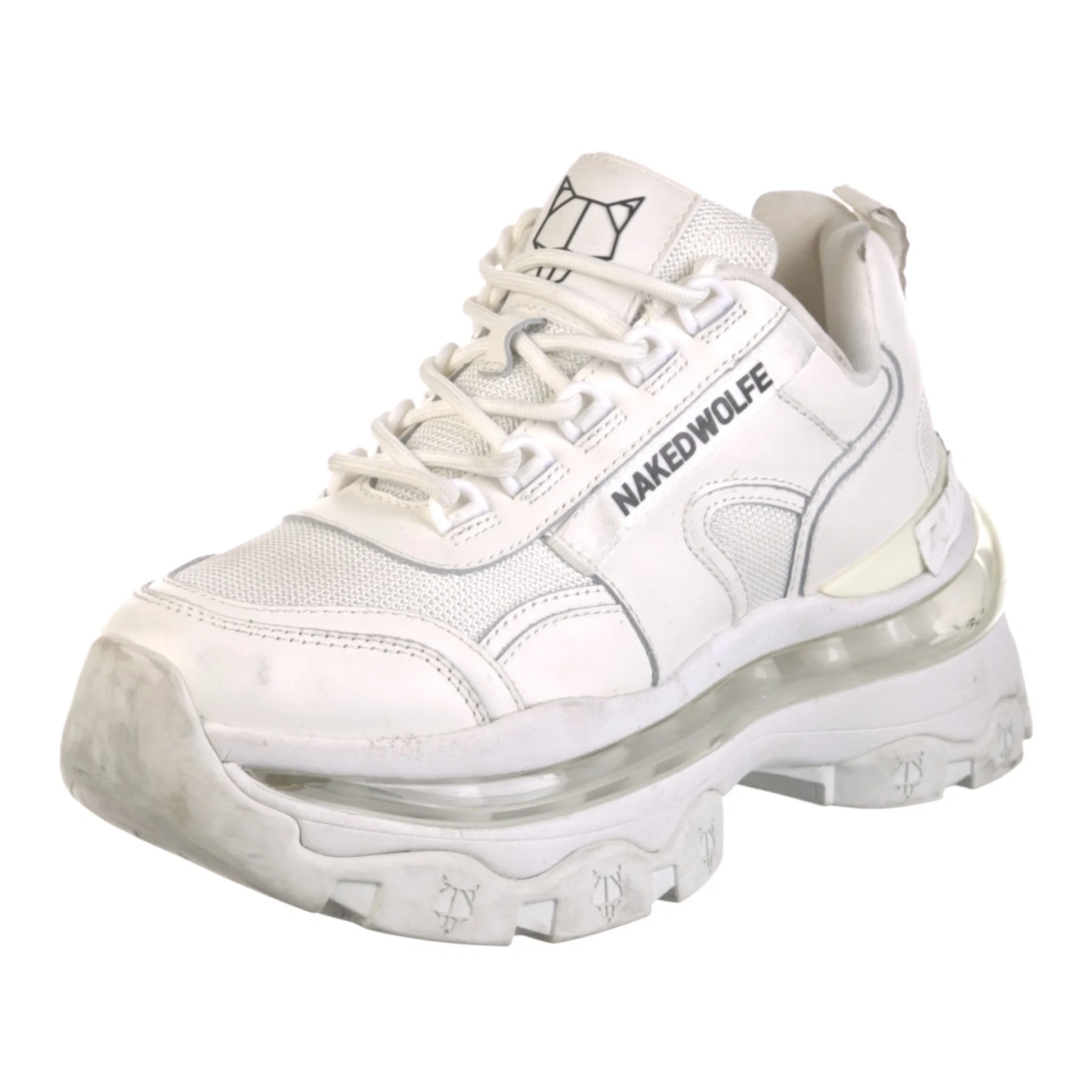 Naked Wolfe Leather Chunky Sneakers