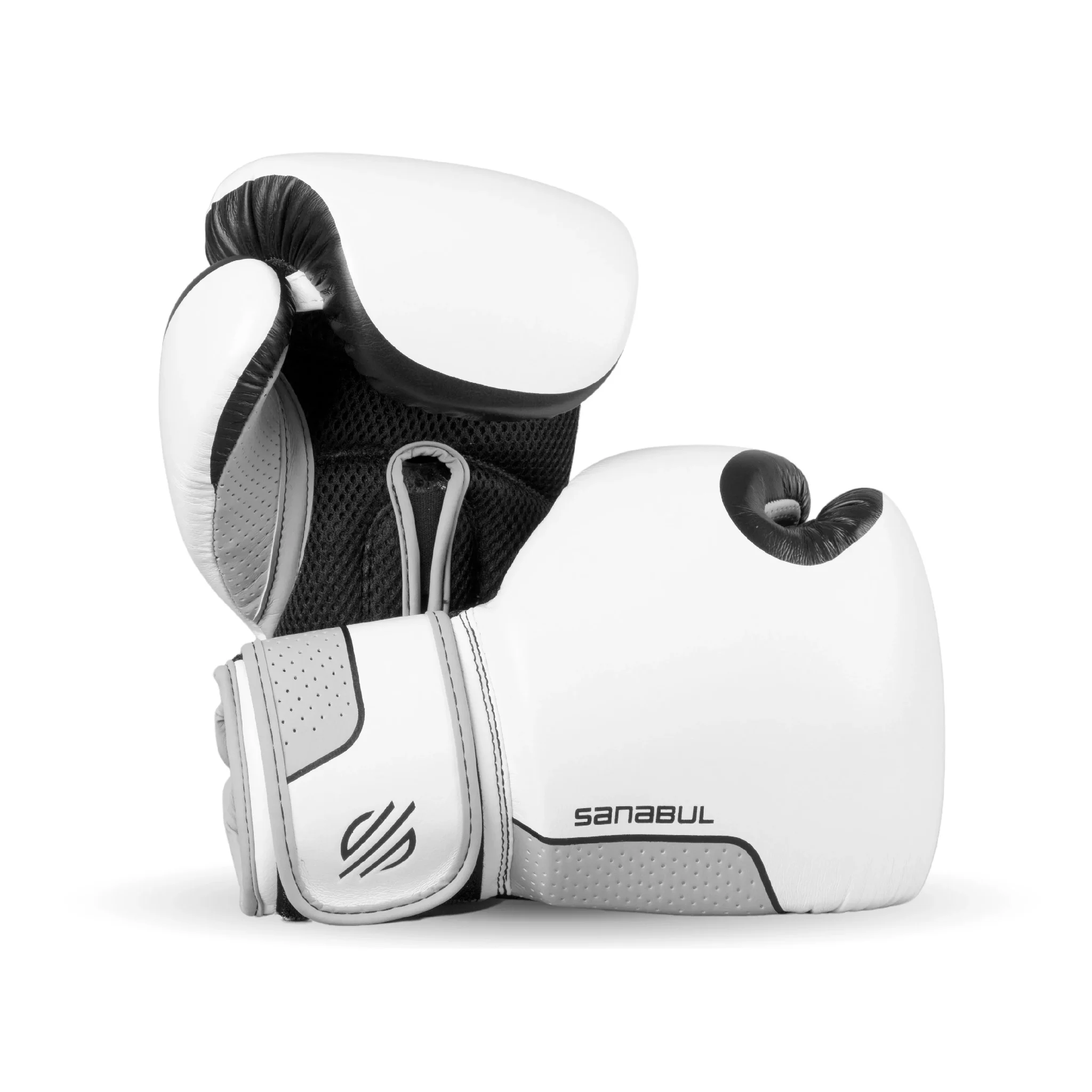 Hyperstrike Women's Boxing Gloves - White/black/12 Oz