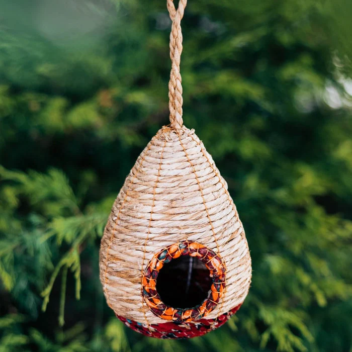 Teardrop Sari Birdhouse