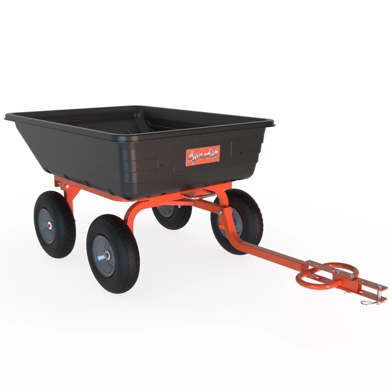 Plastic Tow Behind Utility Cart 10 Cu Ft