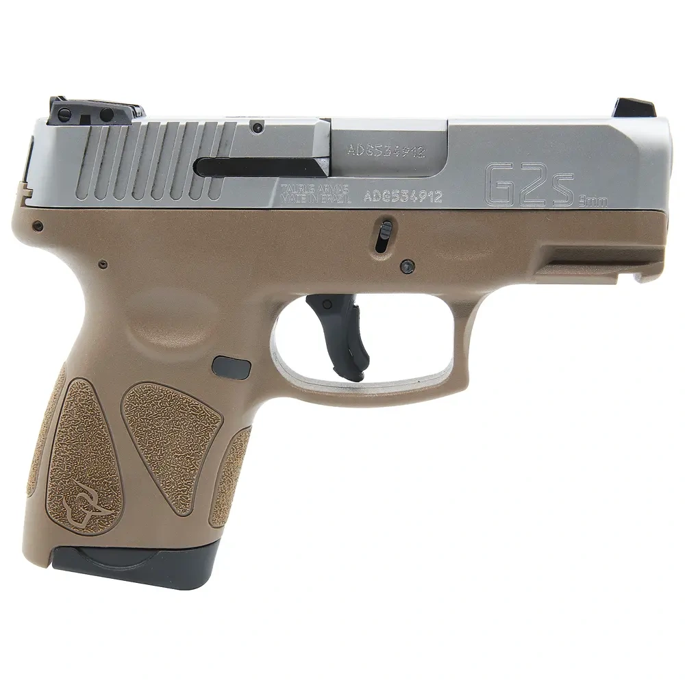 Taurus G2s 9mm Br/ss 3.26" Bl Pistol W/(2)7rd Mags 1-g2s939b