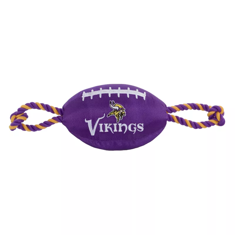 Minnesota Vikings Football Rope Dog Toy