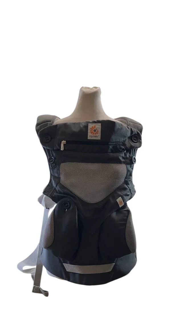 Ergobaby 360 All Positions Cool Air Mesh Baby Carrier, Carbon Grey