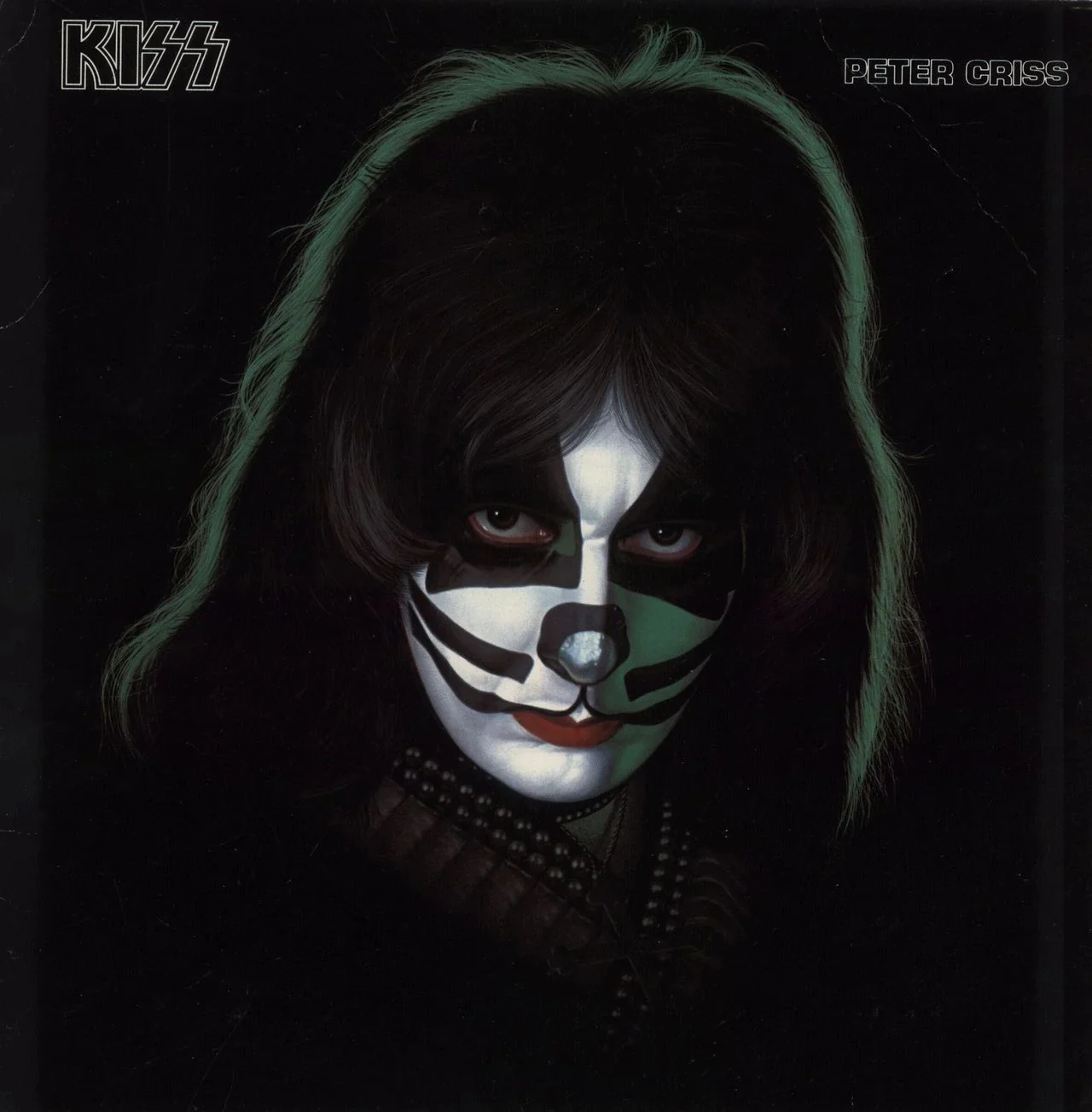 Kiss Peter Criss + Poster + Inserts Us Vinyl Lp