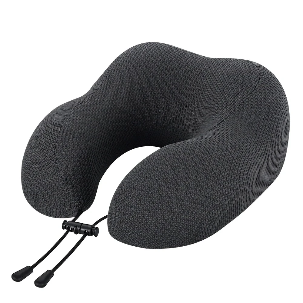 Travel Neck Pillow U-shape Support Memory Foam Plane Car Cushion