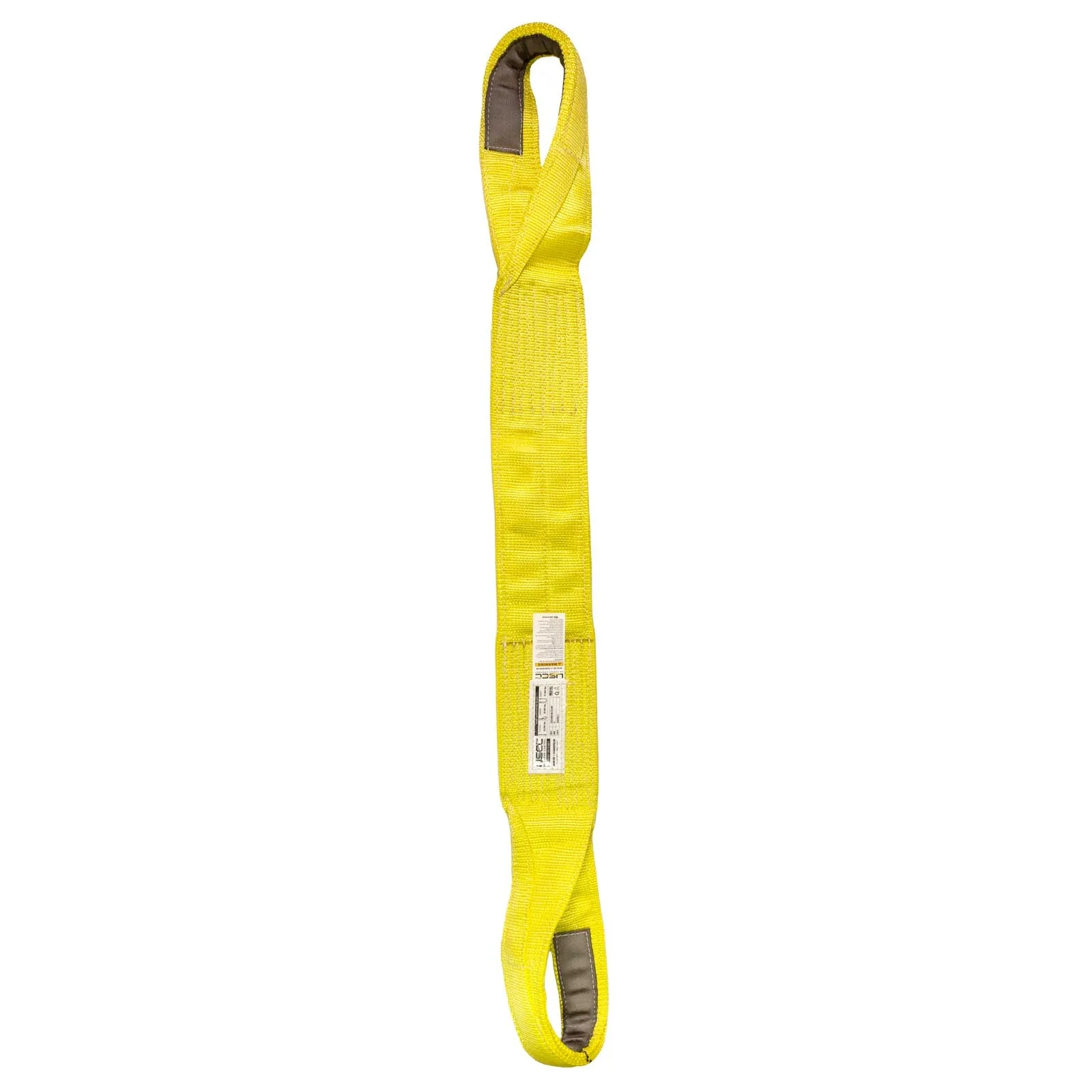 Nylon Lifting Sling - Straight Eye & Eye | Reinforced Eyes - 6" X 30' - 4-ply