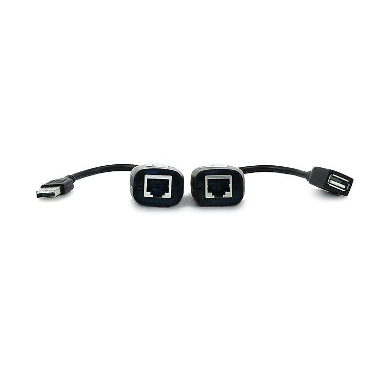 Monoprice 150' Usb Over Cat5e/cat6 Extender, Black