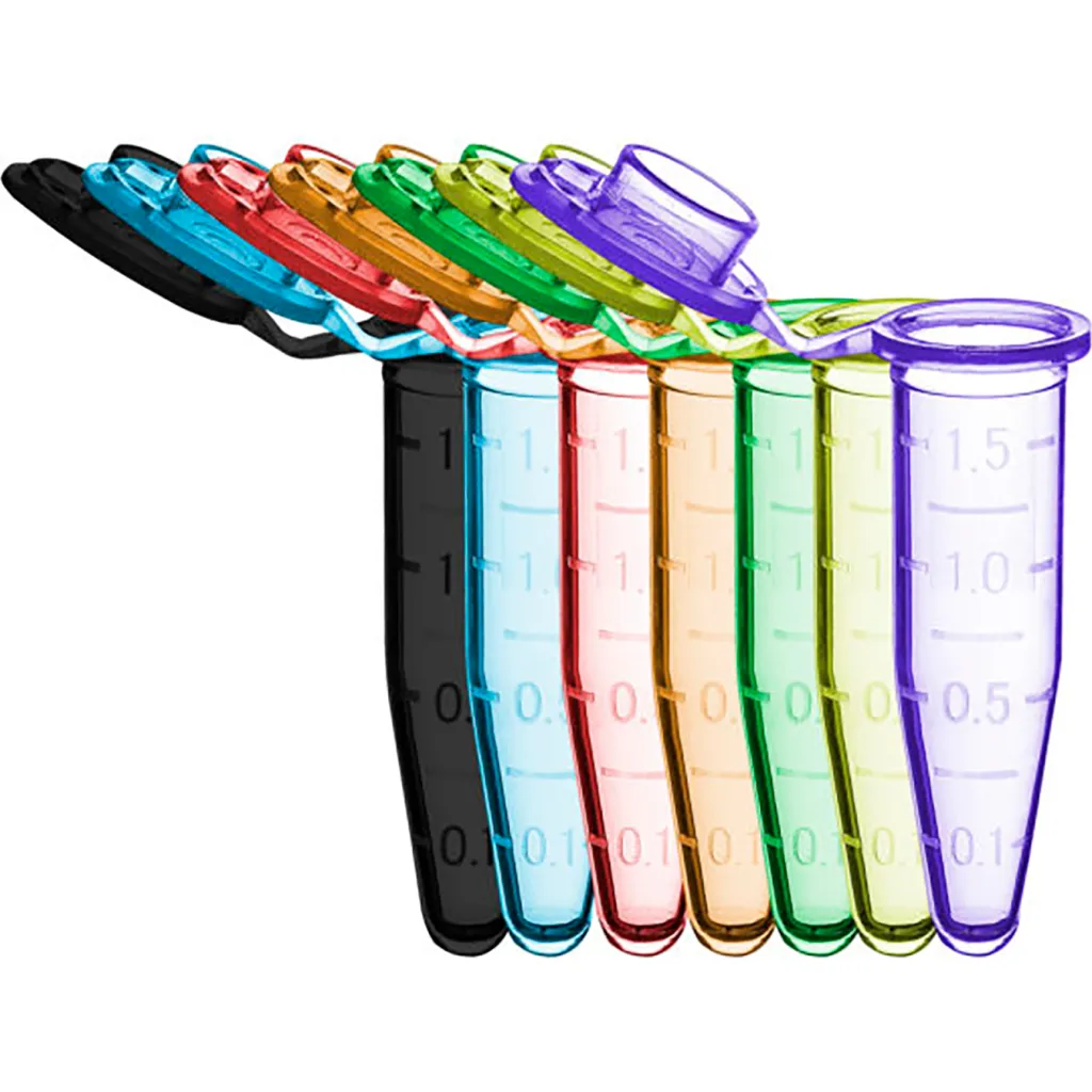 Mtc Bio Microcentrifuge Tubes With Cap Sterile 1 5 Ml Blue 500 Pack