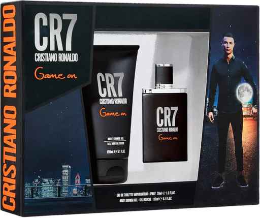 Cristiano Ronaldo Cr7 Game On Gift Set 30ml Edt Spray + 100ml Shower Gel
