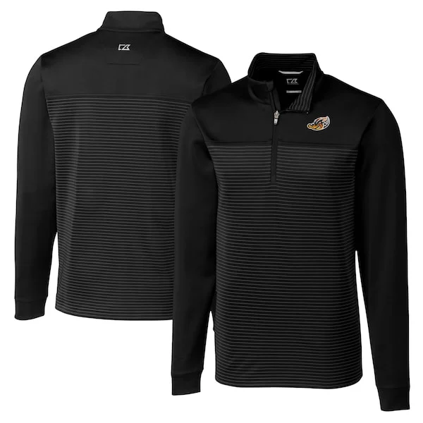 Men's Traverse Stripe Stretch Quarter-zip Top