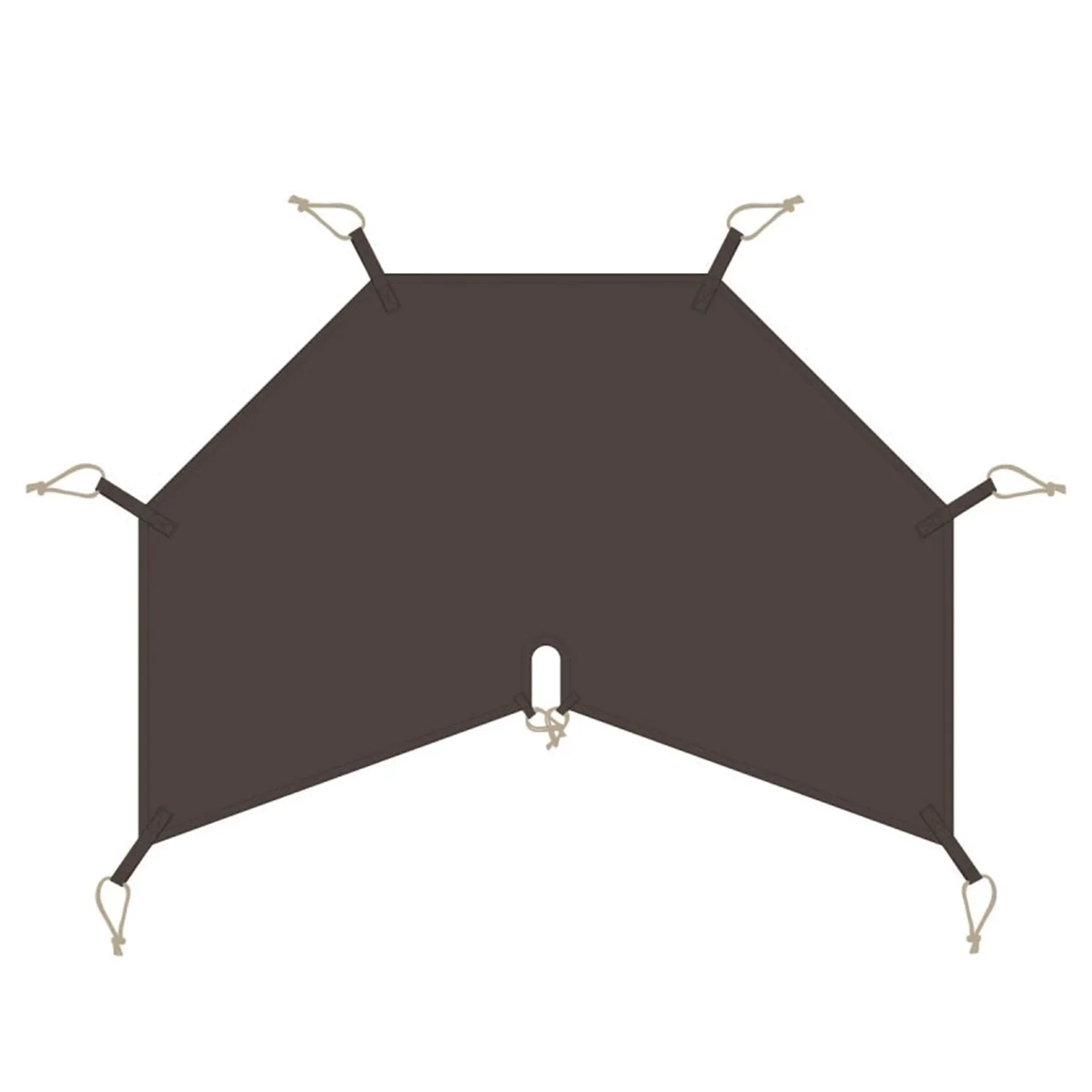 Ranch 8 Teepee 4 Season Tent - Footprint