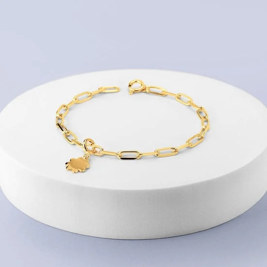 Melano Ornaments Bloom Wildly Armband Set Gold Plated Zilver - K