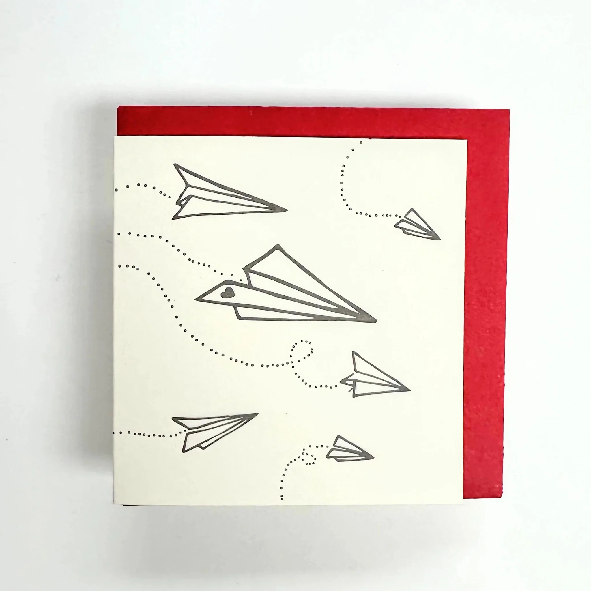 Paper Airplane Mini Card