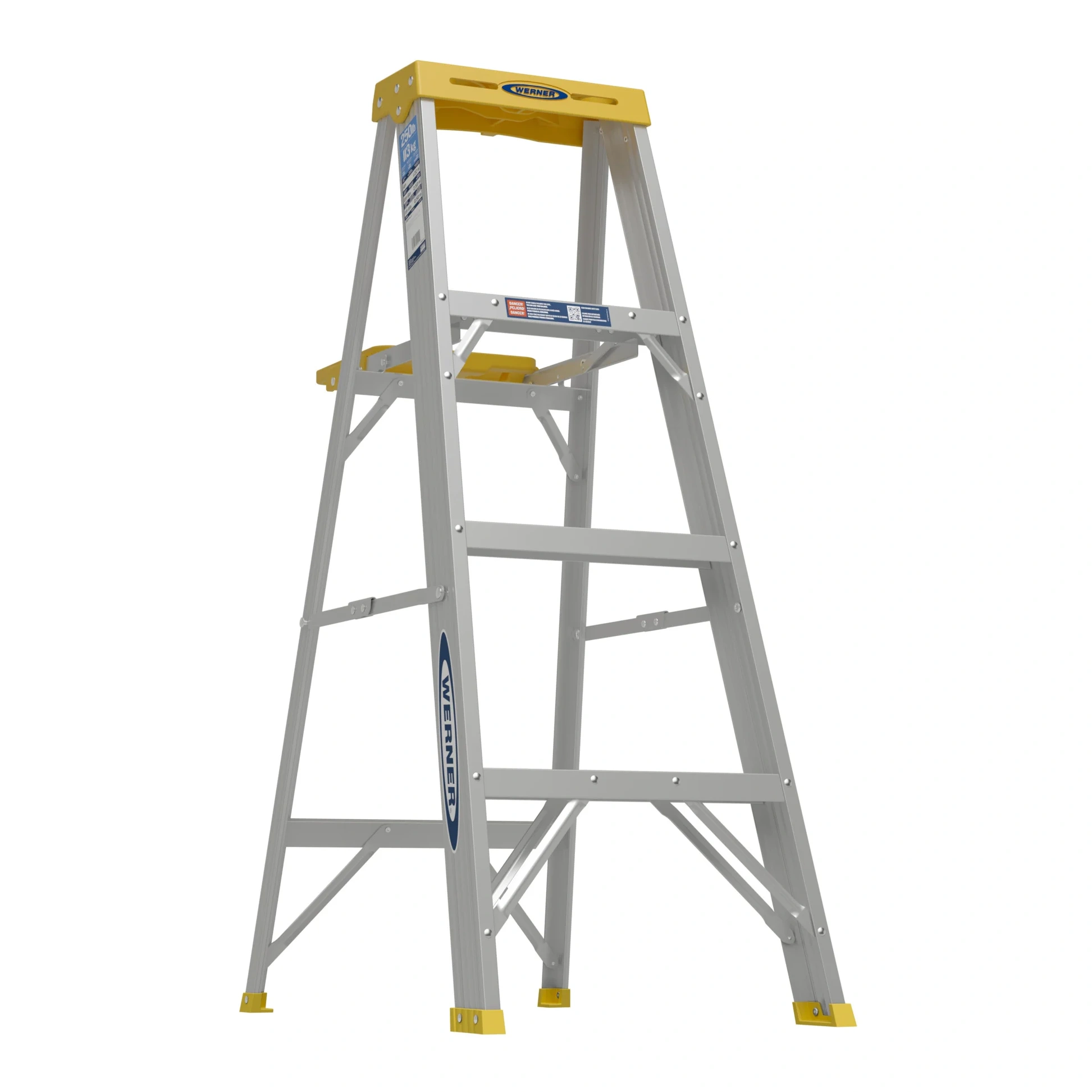 Werner 4ft Type I Aluminum Step Ladder 364