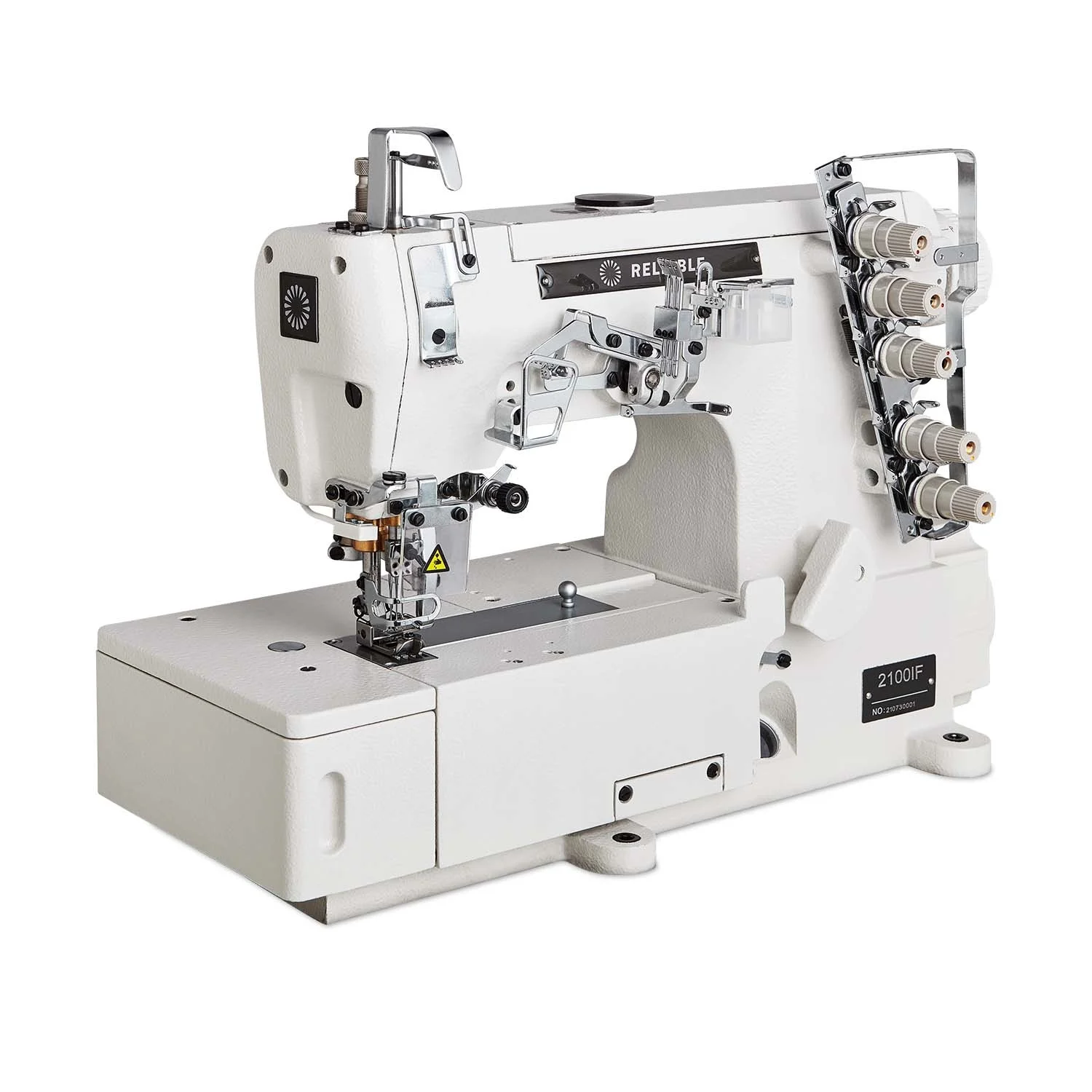 Flat Bed Cover Stitch Sewing Machine With Direct Drive