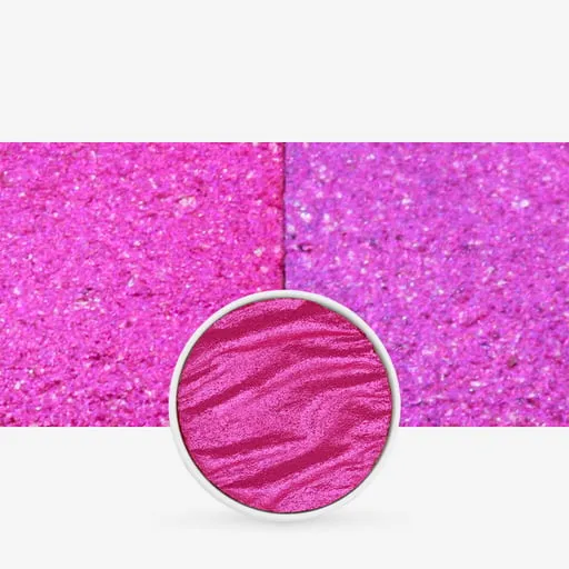 Coliro Pearlcolors Mica Watercolor Paint 30mm Refill Vibrant Pink M045