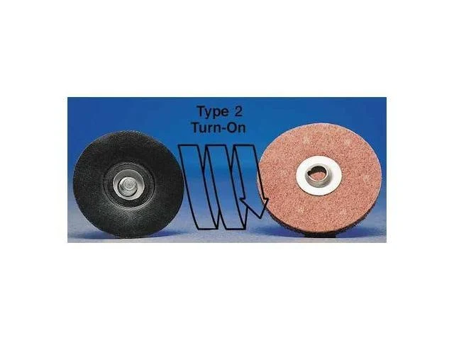 Merit 69957399620 Quick Change Disc, Alo, 1in, 120g, Ts, Pk100