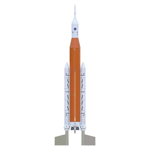 Nasa Sls Model Rocket Orange/white