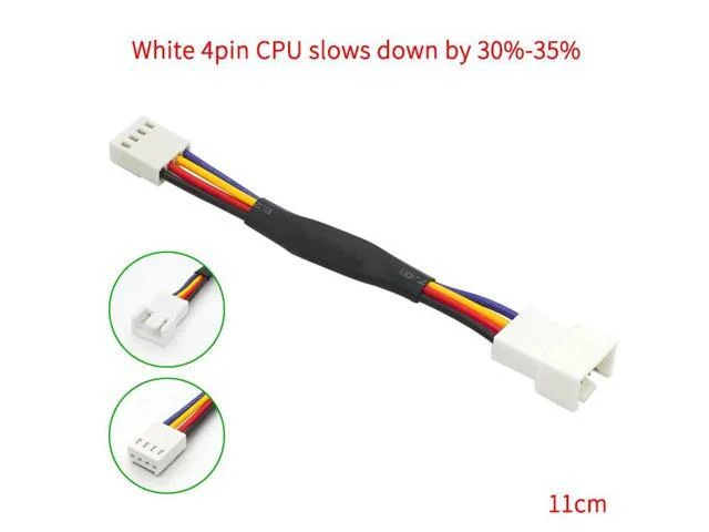 Computer Chassis Fan 4 Pin Speed Line Graphics Card Fan 2.5p Speed 4pin Mute 4d3pin Radiator