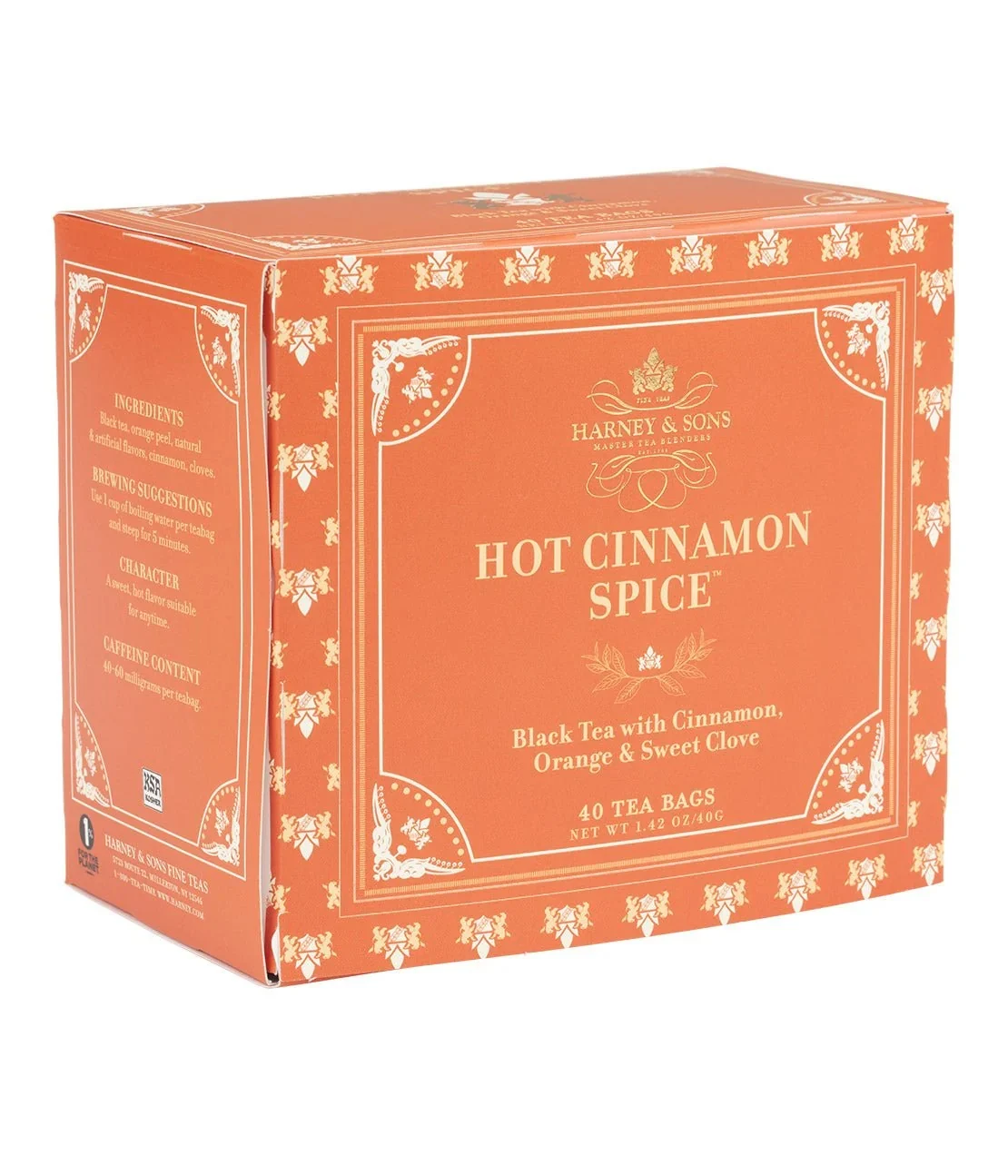 Hot Cinnamon Spice Premium Teabags - Box Of 20 Premium Teabags