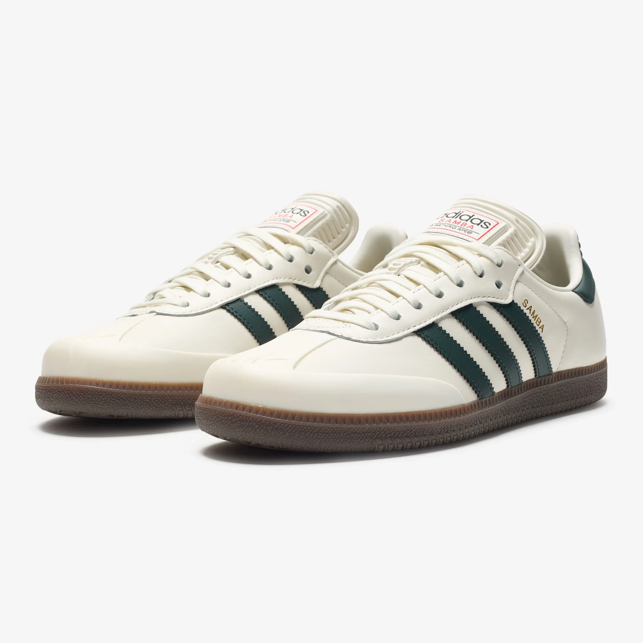 Adidas X Bape Samba Off White