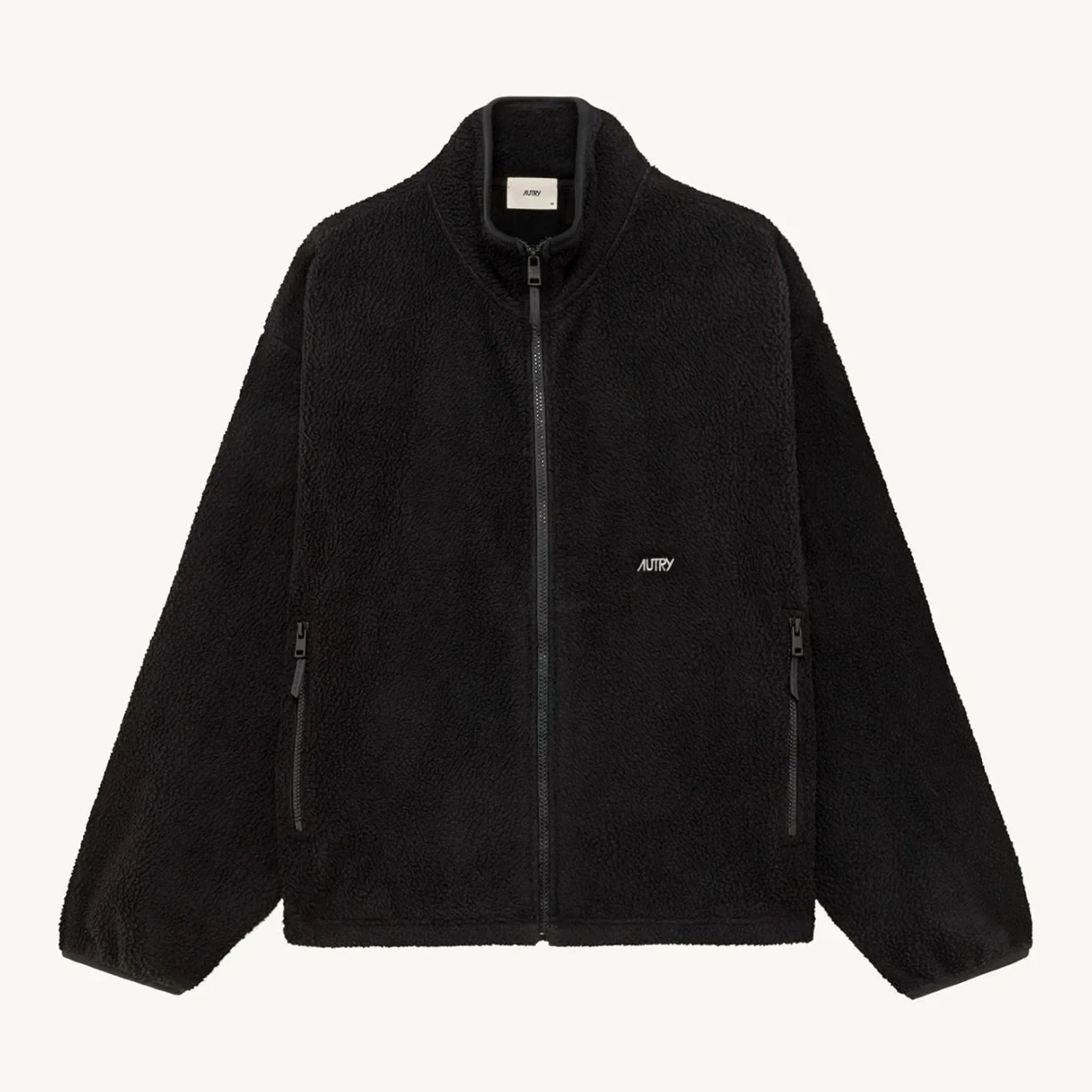 Giaccla Zip Intera In Pile Unisex